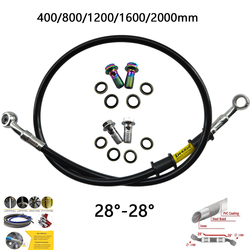 Brake Line Motorcycle - 28 ° -28 ° Juego de