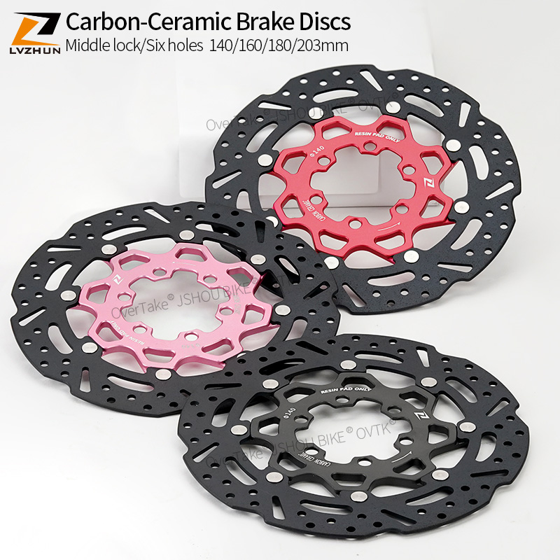 Carbon Ceramic Motorcycle Brake Rotor - Discos de Freno de Carbono-Cerámica LVZHUN