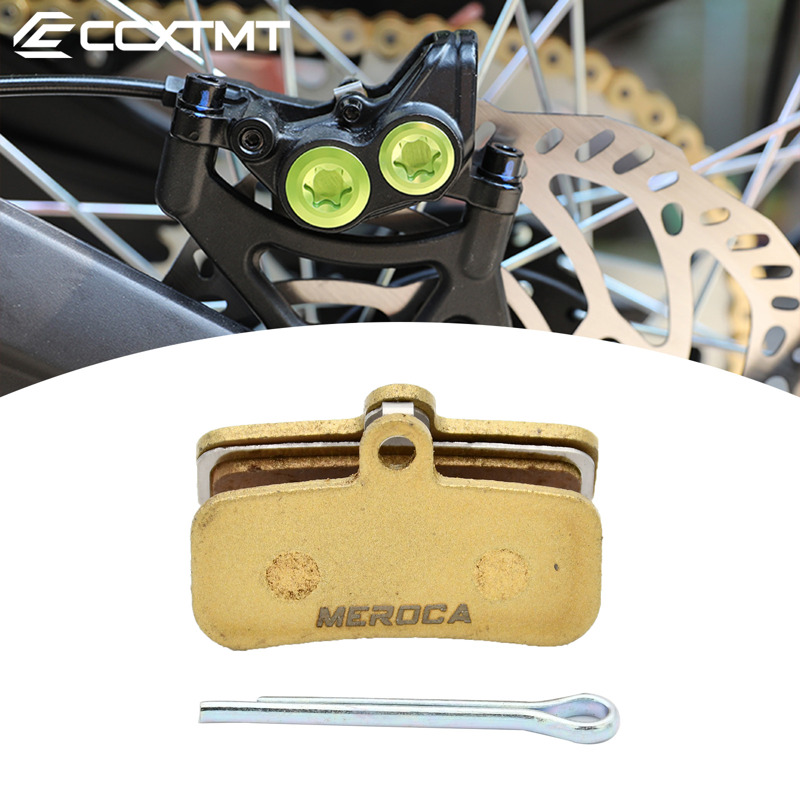 Brake Pads Bike - Pastillas de freno silenciosas delanteras y