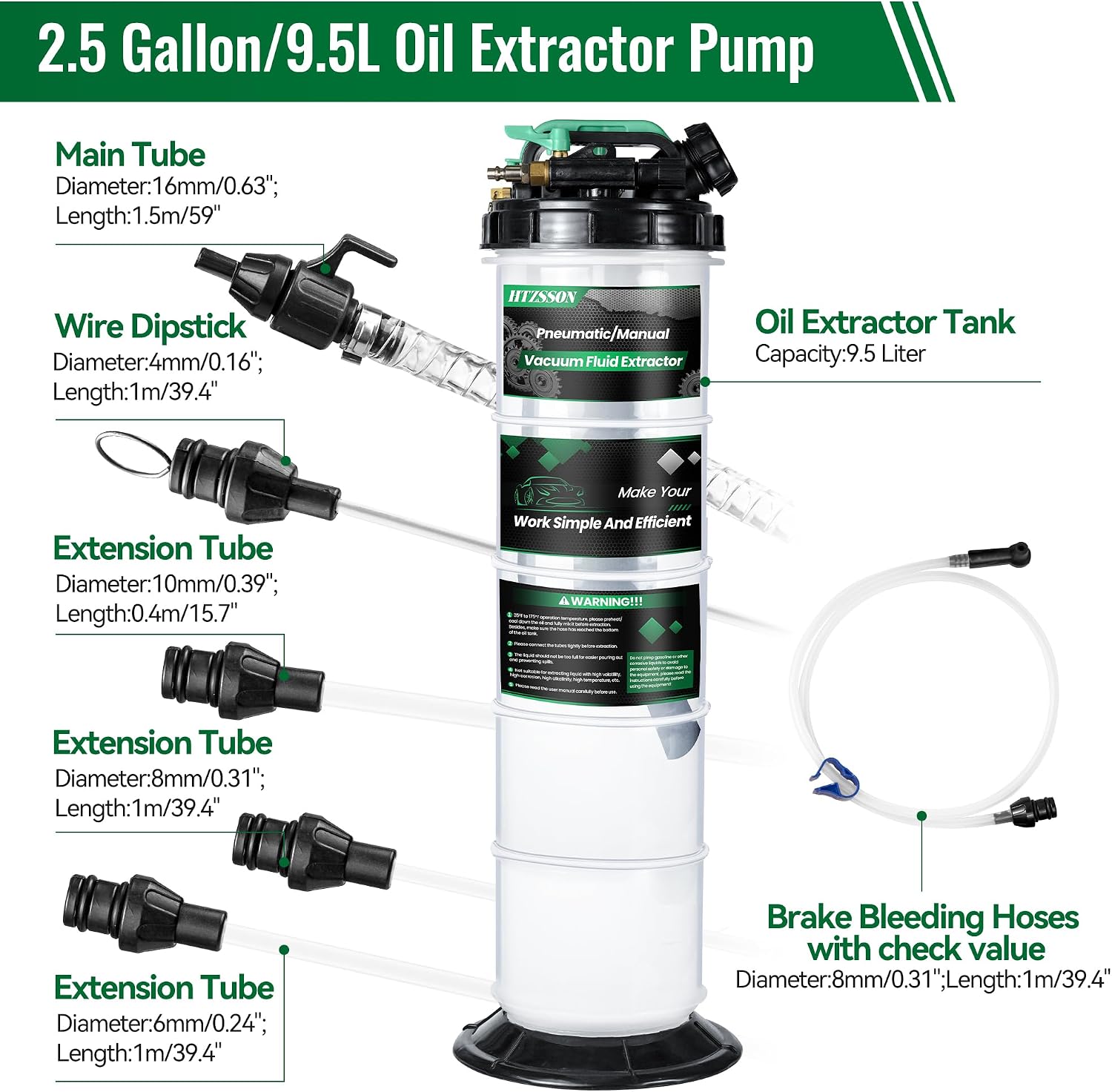 Extractor de Aceite Neumático/ - Brake Fluid reseña y precio
